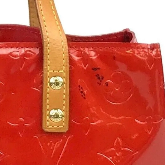 LV Red Vernis small PM - Picture 3 of 10